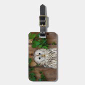 バーレドフクロウ ラゲッジタグ (正面縦)