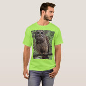 バーレドフクロウ Tシャツ (正面フル)