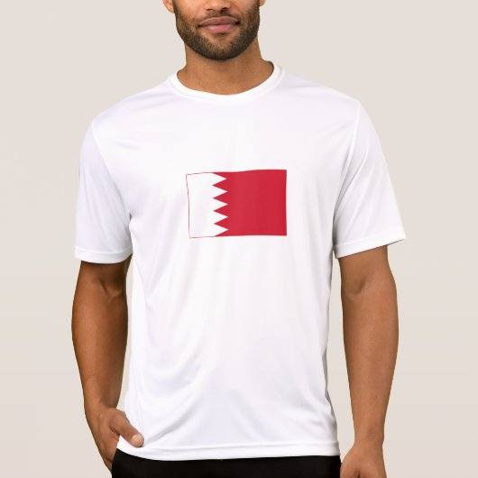 バーレーンの愛国的な旗 Tシャツ (正面)