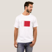 バーレーンの愛国的な旗 Tシャツ (正面フル)