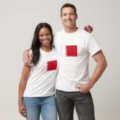バーレーンの愛国的な旗 Tシャツ (ユニセックス)