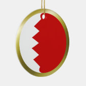 バーレーンの旗のオーナメント セラミックオーナメント (右)
