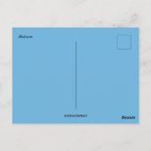 バーレーンの空中風景 ポストカード (裏面)