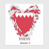 バーレーン国の愛国的なコート シール (シート)