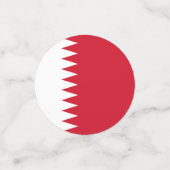 バーレーン国旗 コンフェッティ (スモール正面)