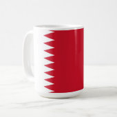 バーレーン国旗 コーヒーマグカップ (正面左)