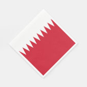 バーレーン国旗 スタンダードランチョンナプキン (角)