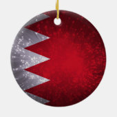 バーレーン国旗 セラミックオーナメント (裏面)