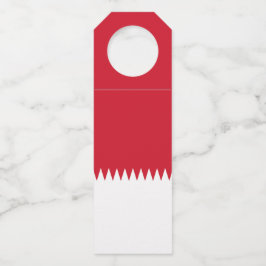 バーレーン国旗 ボトルネックタグ