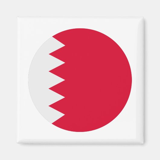 バーレーン国旗 マグネット (正面)