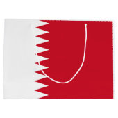 バーレーン国旗 ラージペーパーバッグ (裏面)