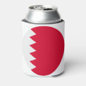 バーレーン国旗 缶クーラー (缶裏面)
