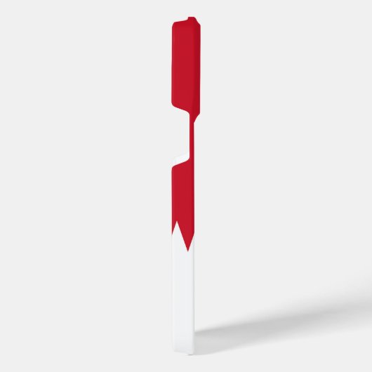 バーレーン国旗 iPhoneケース (右側面)