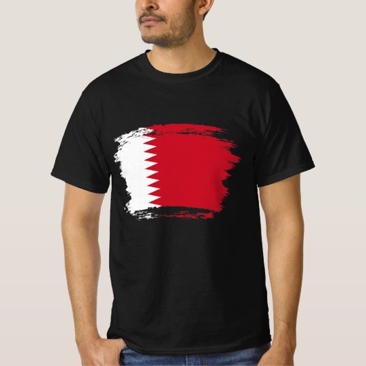 バーレーン国旗 Tシャツ (正面)