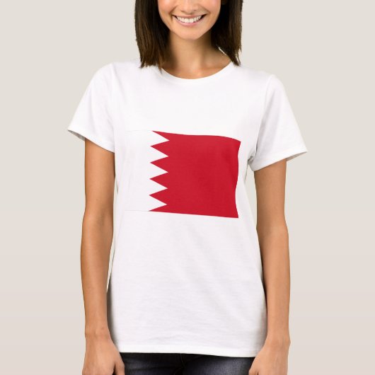 バーレーン国旗 Tシャツ (正面)