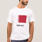 バーレーン国旗 Tシャツ (正面)