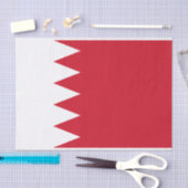 バーレーン愛国国旗ティッシュペーパー 薄葉紙 (クラフト)