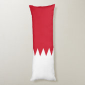 バーレーン愛国国旗 ボディピロー (裏面 (縦))