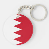 バーレーン・キーチェーン愛国国旗 キーホルダー (裏面)