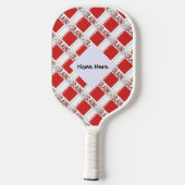 バーレーン・バーレーン国旗の名を刻んだ ピックルボールラケット (裏面)