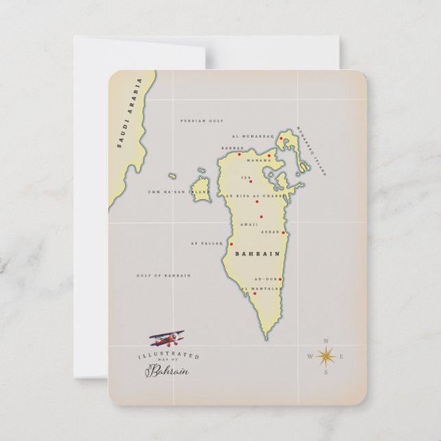 バーレ図解入りの、写真付きのンの地図 (裏面)