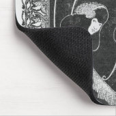 バーロックのタイプライター、c.1895のための広告 マウスパッド (コーナー)