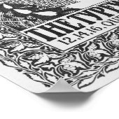 バーロックタイプライターの広告, c.1895 ポスター (角)