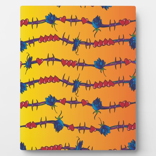 バーワイヤー フォトプラーク (正面)