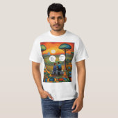 バーンはどこ? Tシャツ (正面フル)