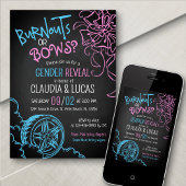 バーンアウトが性別を明らかにする 招待状