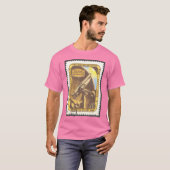 バーンアウトフィット天文学TシャツUSSRスタンプ Tシャツ (正面フル)