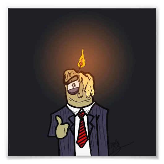 バーンアウト フォトプリント            (正面)