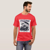 バーンアウト（JDMバージョン） Tシャツ (正面フル)