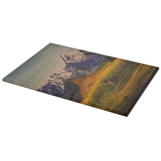 バーンアットザグランドテトンバイゲイリーポーリング カッティングボード (角)