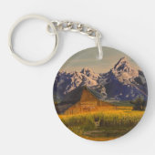 バーンアットザグランドテトンバイゲイリーポーリング キーホルダー (正面)