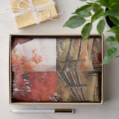 バーンイン秋コラージュ2デクページ紙 薄葉紙 (ギフト)