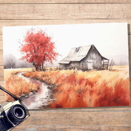 バーンイン秋6デクページ紙 薄葉紙