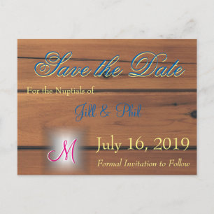 バーンウォール3Dモノグラム 案内ポストカード