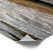 バーンウッドと曲がった爪、 ネイル ポスター (角)