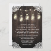 バーンウッドアンドレースメイソンジャー結婚式招待状 招待状 (正面)