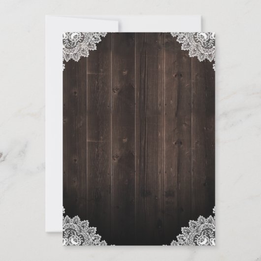 バーンウッドアンドレースメイソンジャー結婚式招待状 招待状 (裏面)