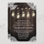 バーンウッドアンドレースメイソンジャー結婚式招待状 招待状 (正面/裏面)