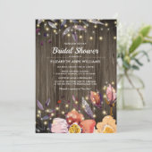 バーンウッドオータムフラワーズブライダルシャワー 招待状 (スタンド正面)