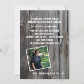 バーンウッドカントリーグラッドツインフォト 招待状 (裏面)