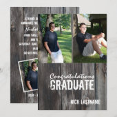 バーンウッドカントリーグラッドツインフォト 招待状 (正面/裏面)