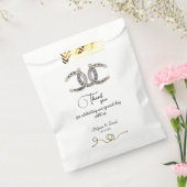 バーンウッドカントリーレース結婚ホースシューズ フェイバーバッグ (封をした状態)