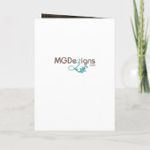 バーンウッドキャンピング素朴マウンテンズウェディングrsvp 招待状 (裏面)