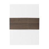 バーンウッドファーム名前をカスタムする結婚ズ 招待状ベリーバンド (裏面例)