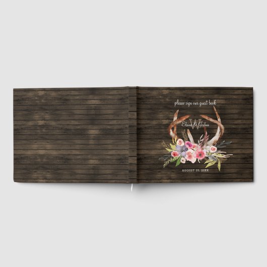 バーンウッドフローラアントララスト結婚ティックのゲストブック ゲストブック (全面)