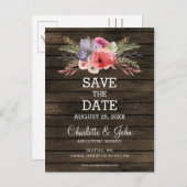 バーンウッドフローララスティックカントリー 案内ポストカード (正面/裏面)